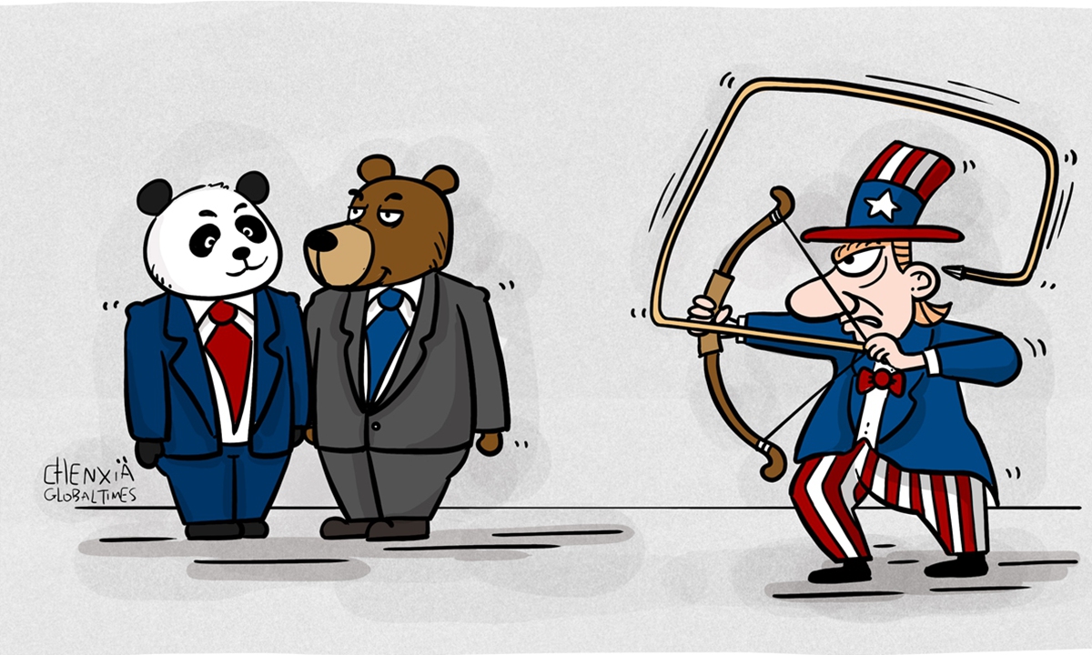 West's incredulity toward US makes propagating China or Russia 'threat' difficult to work