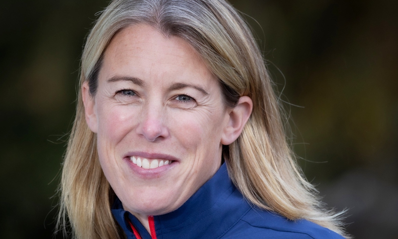 Georgina Harland, an Olympic medalist and Chef de Mission Team Great Britain for Beijing 2022. Photo: Courtesy of Harland