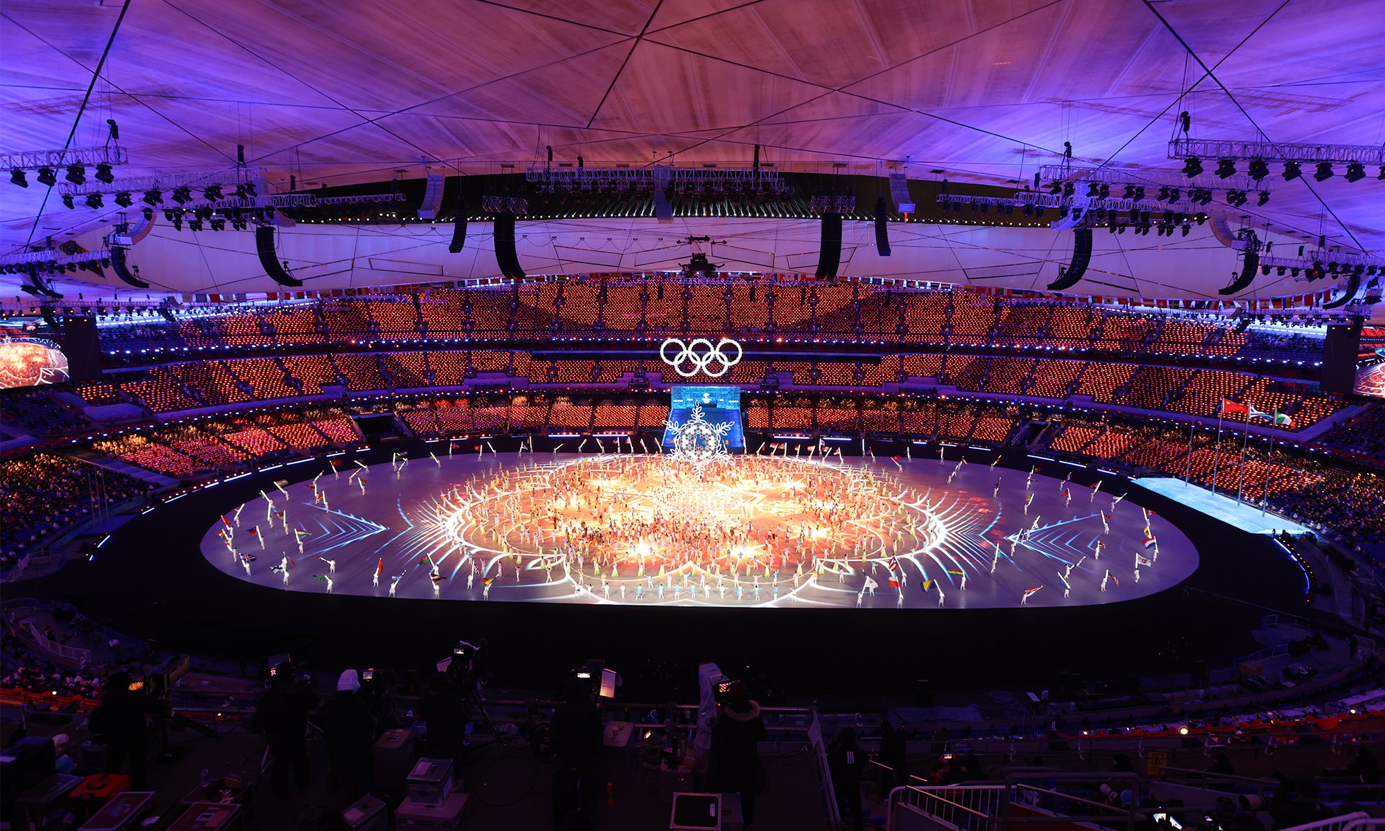 The closing ceremony of Beijing 2022 Olympic Winter Games. Photo: Li Hao/GT