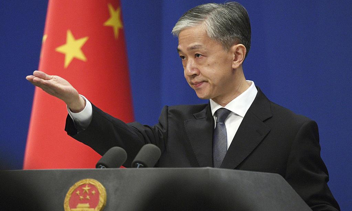 Foreign Ministry spokesperson Wang Wenbin. Photo: VCG