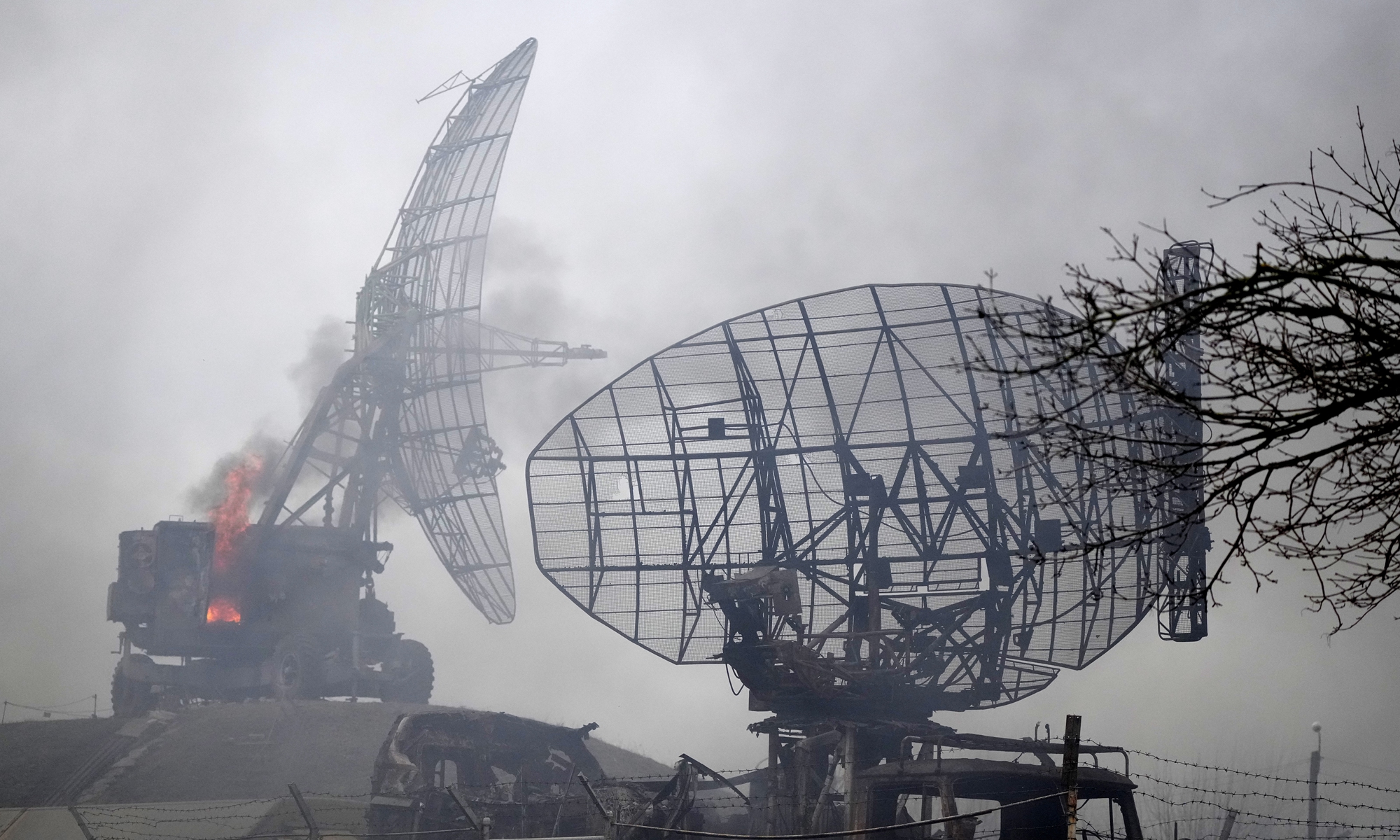 The Russian army has destroyed 821 objects of the military infrastructure of Ukraine, the spokesman for the Russian Defence Ministry said.Photo:VCG