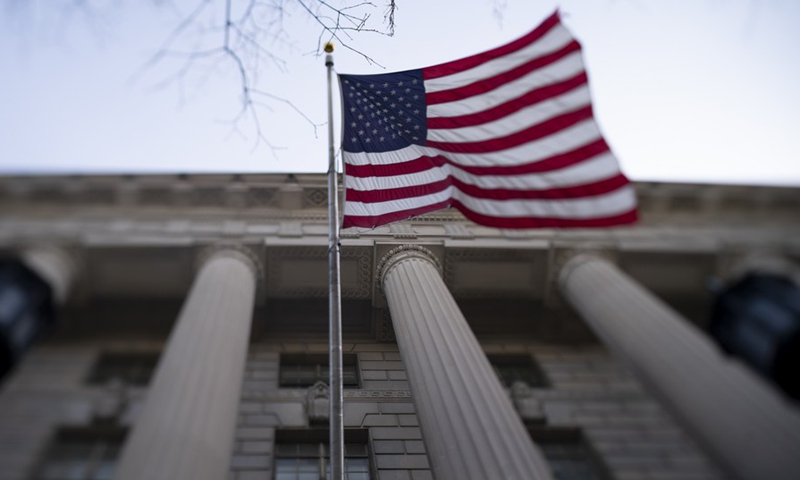 Photo taken on March 16, 2020 shows the White House Visitor Center in Washington D.C., the US. Photo: Xinhua