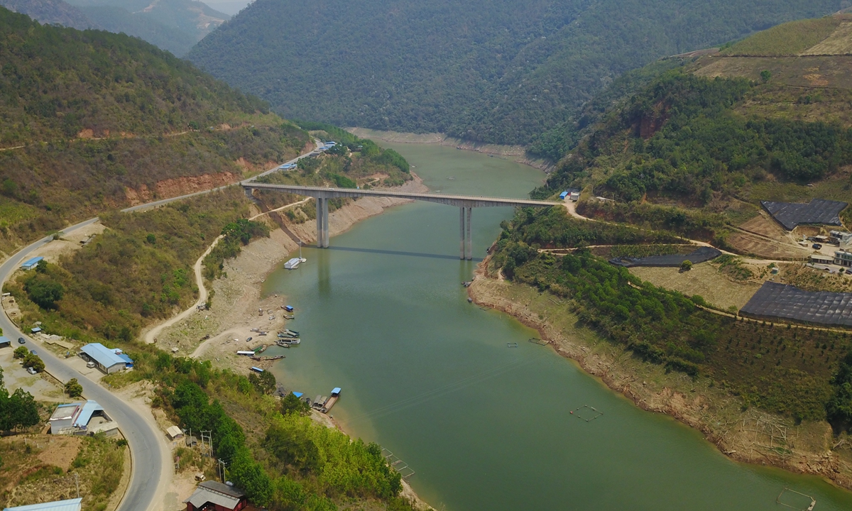 Lancang River in Southwest China's Yunnan Photo: VCG
