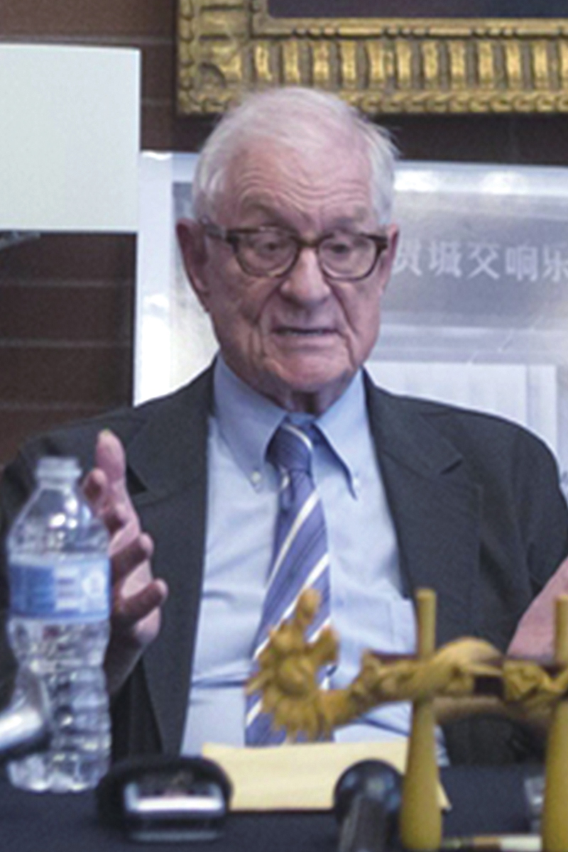 Nicolas Platt,President Emeritus of Asia Society Photo:VCG