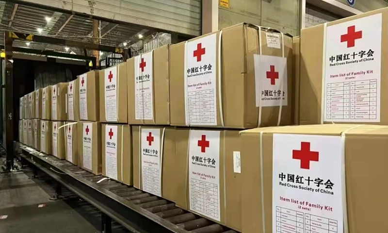 China sends first batch of humanitarian aid to Ukraine - Global Times