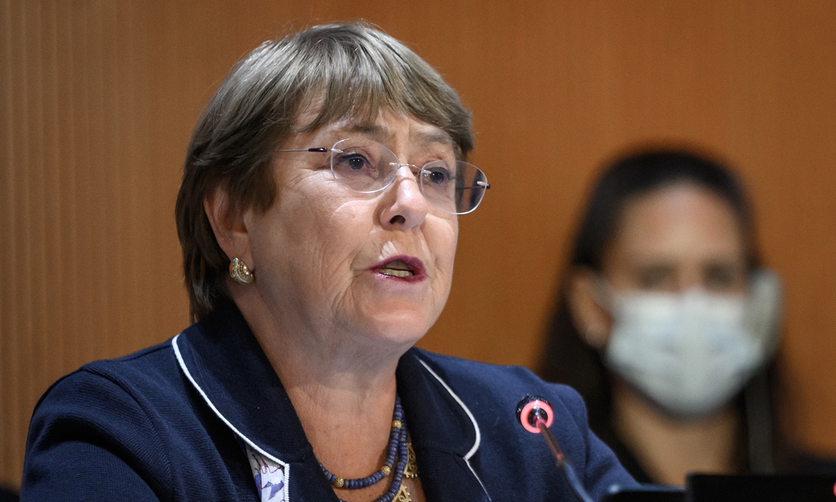 UN High Commissioner for Human Rights Michelle Bachelet. Photo: AFP