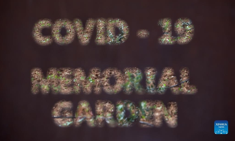 Photo taken on March 17, 2022 shows a view of the COVID-19 memorial garden in Paola, Malta. Maltese Health Minister Chris Fearne formally inaugurated the garden on Wednesday.(Photo: Xinhua)