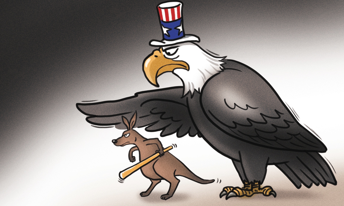 Australia US Illustration: Liu Rui/GT