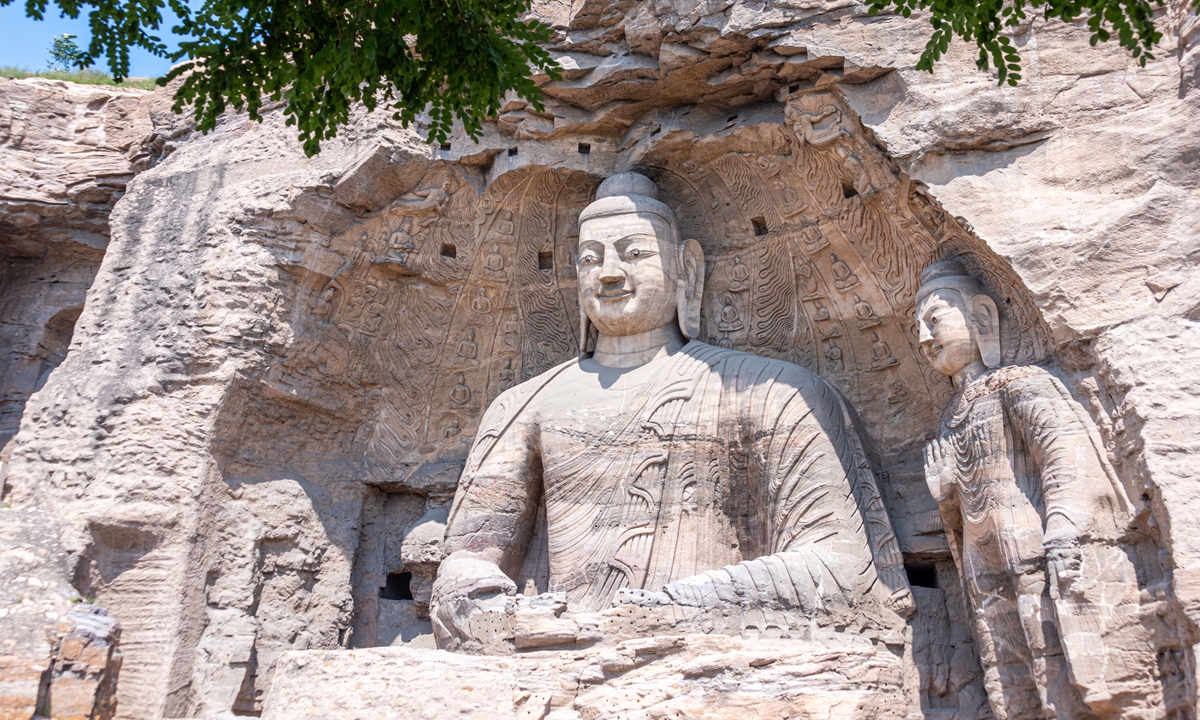 The Buddha statues at China's Yungang Grottoes Photos: VCG Japanese director Shohei Shibata
Photo: Courtesy of Hou Xintian