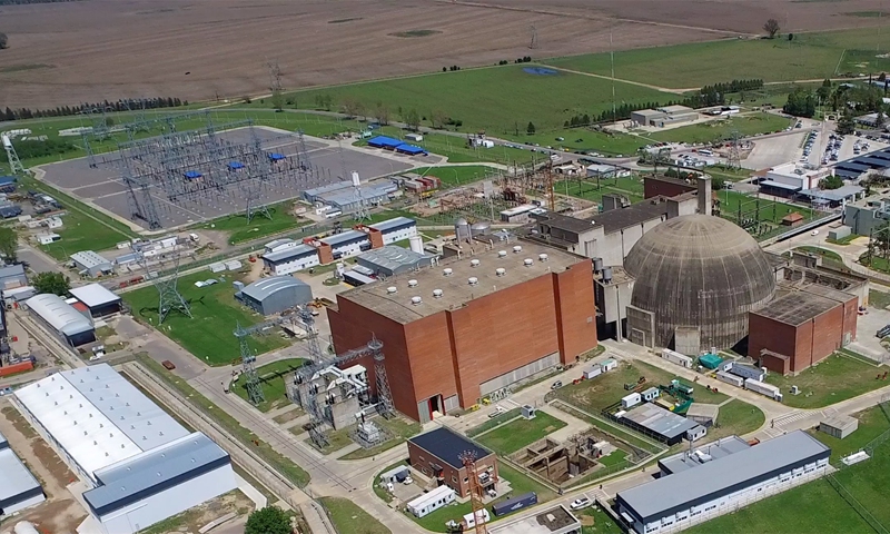 The Atucha II Nuclear Power Plant in Argentina Photo: website of Nucleoelectrica Argentina