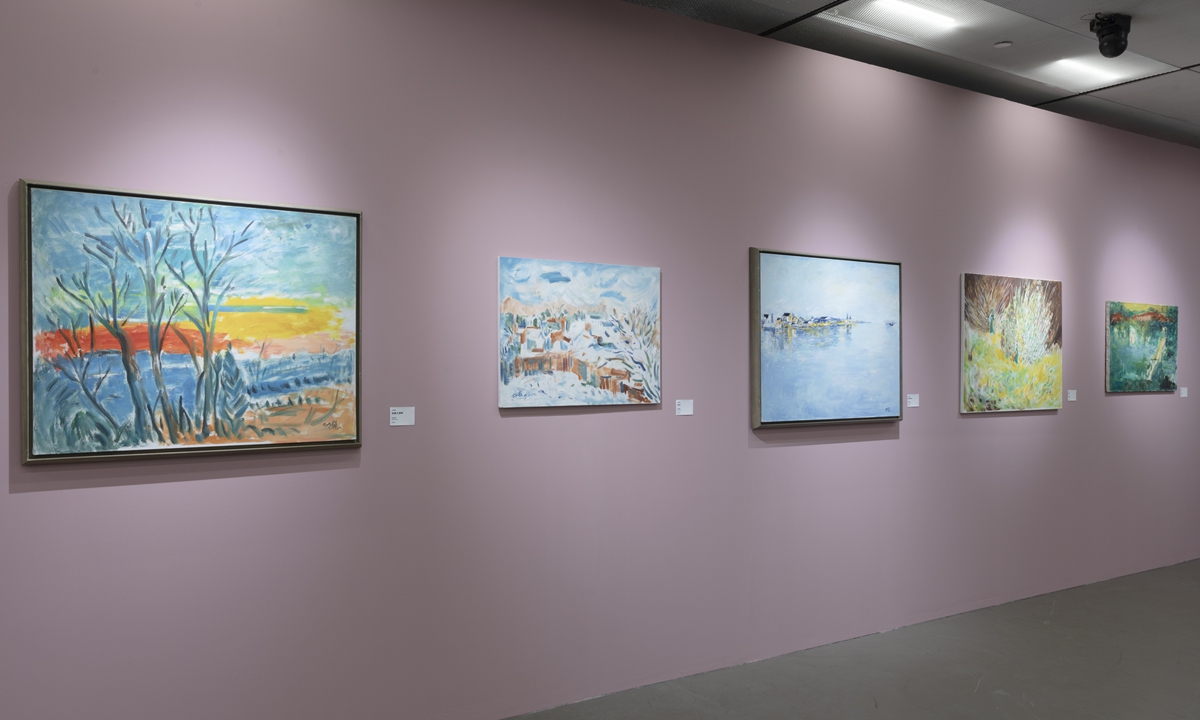 The <em>Shape or Shadow</em> exhibition by artist Zhang Gongque at the Guardian Art Center Photo: Courtesy of the Guardian Art Center