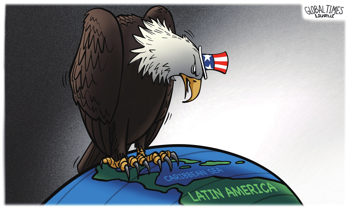 US targets Latin America Illustration: Liu Rui/GT