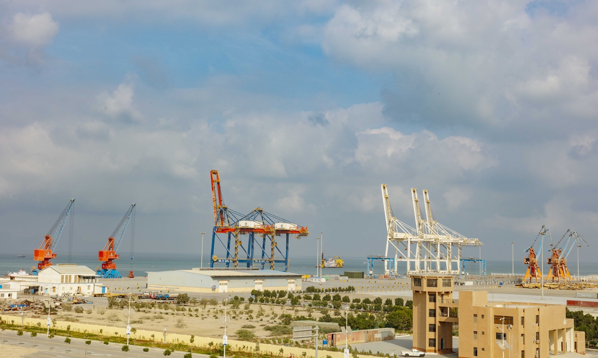 View of Gwadar port in Pakistan Photo: VCG