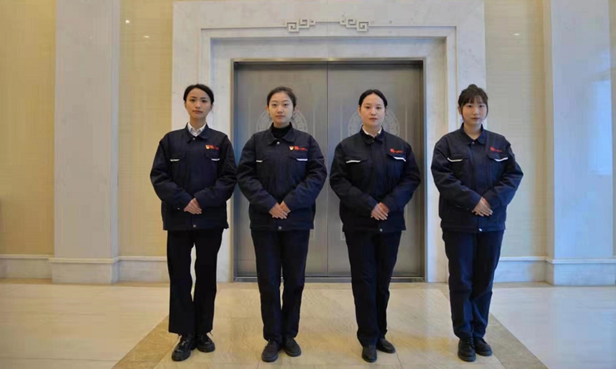 The crematorium technician team in Beijing Photo:Courtesy of Yun