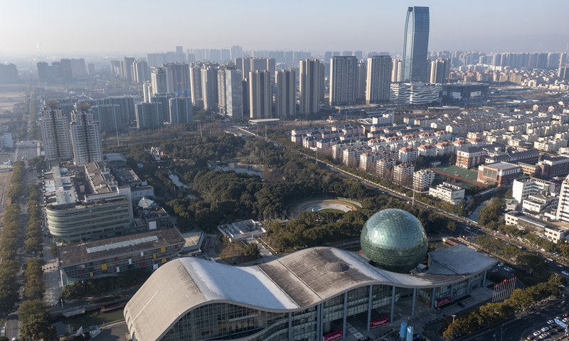 A city view of Kunshan, East China's Jiangsu Province Photo: VCG