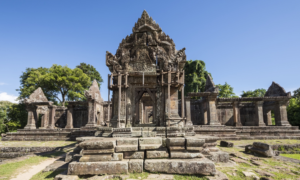 The UNESCO-listed Preah Vihear Temple in northern Cambodia Photos: VCG