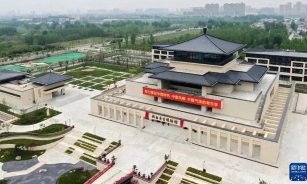 The Shaanxi Archaeology Museum Photo: Xinhua