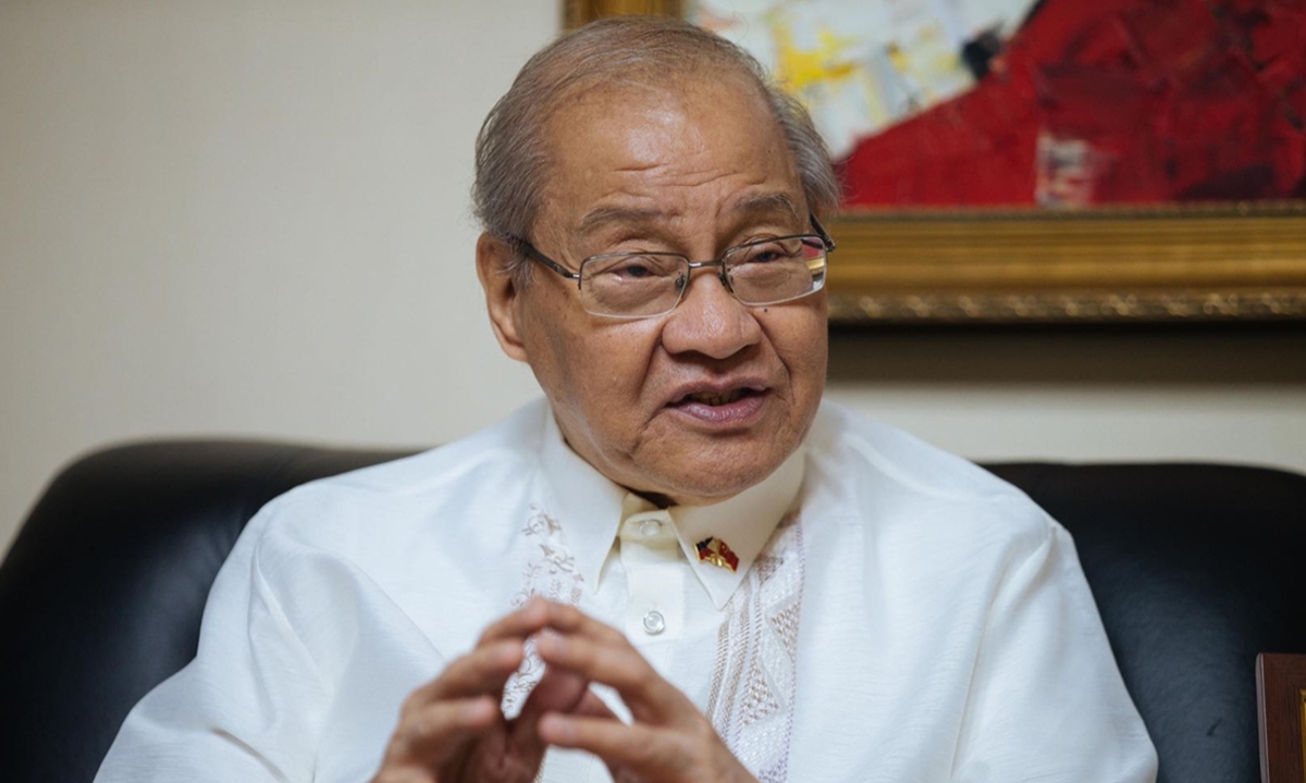 Philippine Ambassador to China Jose Santiago L. Sta. Romana Photo: Li Hao/GT 