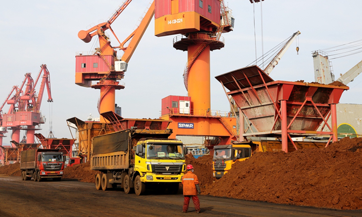 Iron ore Photo:VCG