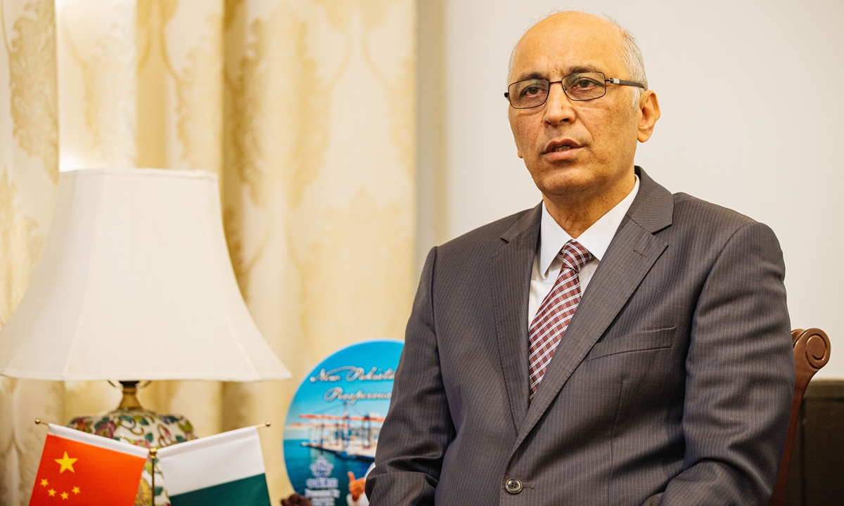 Pakistani Ambassador to China Moin ul Haque. Photo: Courtesy of the Embassy of Pakistan in Beijing
