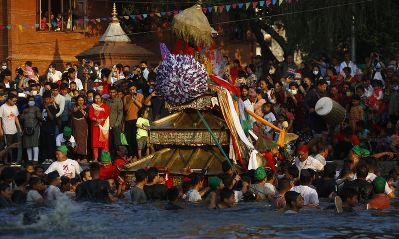 Moments of April's traditional festival celebrations in Nepal - Global