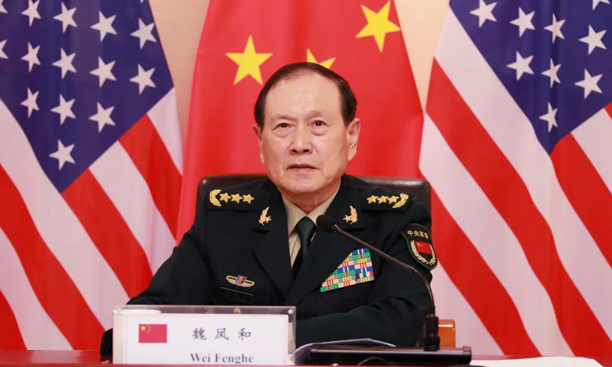 Defense minister stresses China's resolve, warns against US provocations in  'late' first phone talk with Austin - Global Times