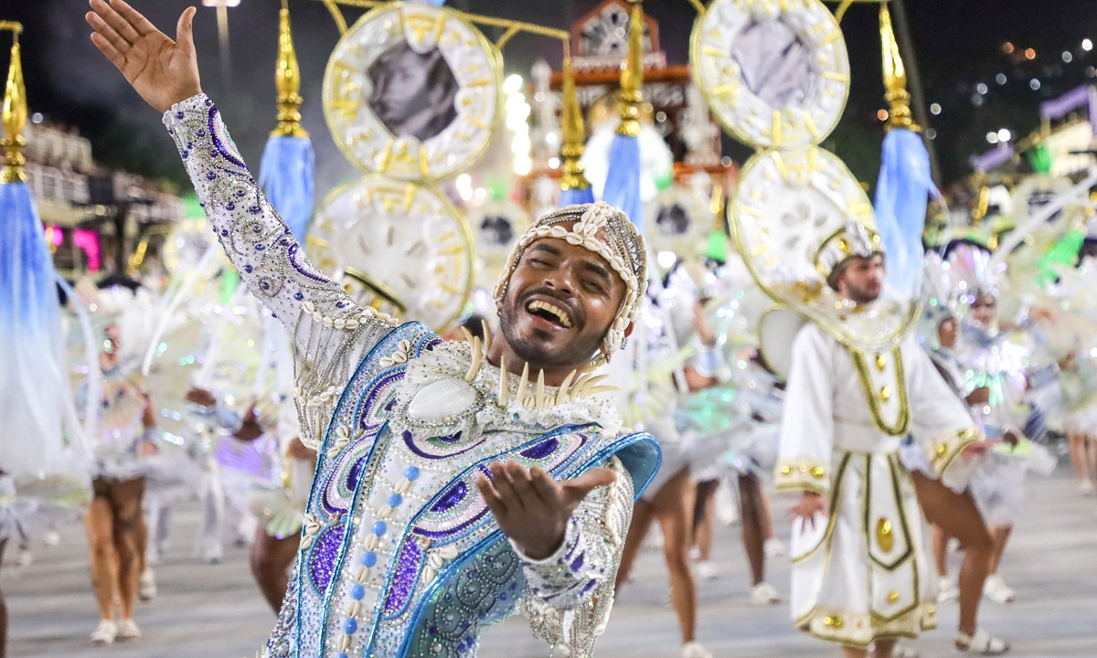 Brazil holds first carnival since COVID-19 - Global Times