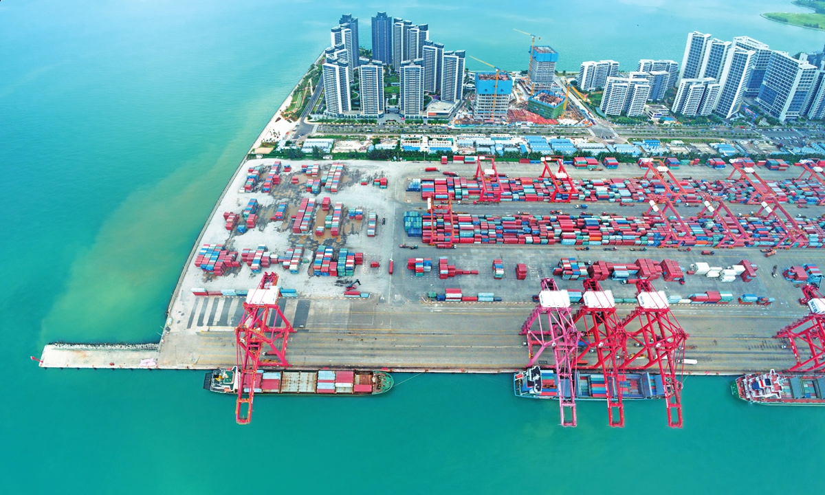 Haikou Xiuying Port in South China's Hainan Province Photo: VCG