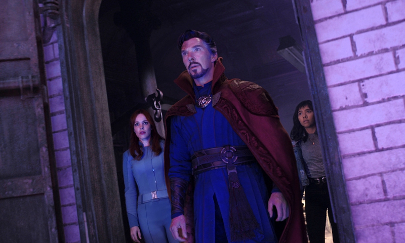 The movie <em>Doctor Strange in the Multiverse of Madness</em>. Photo: CFP