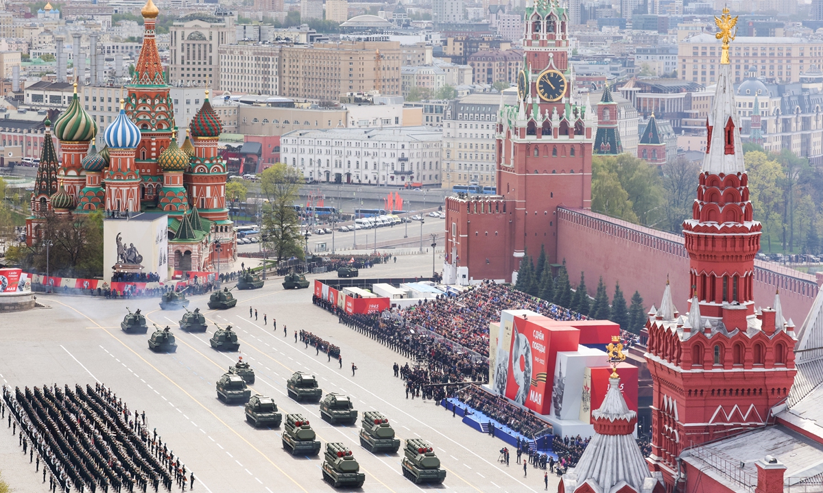 Russia holds 2022 Victory Day military parades.Photo:VCG