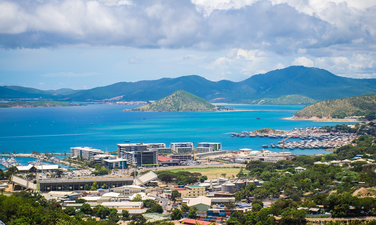 View of Port Moresby, the capital city of Papua New Guinea File photo: VCG
