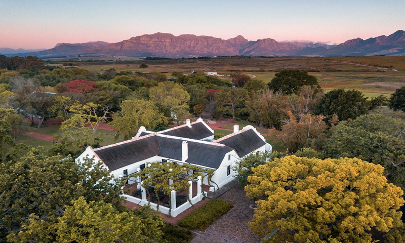 A winery of Manor House in cape Town, South Africa Photo: Zou Song/GT