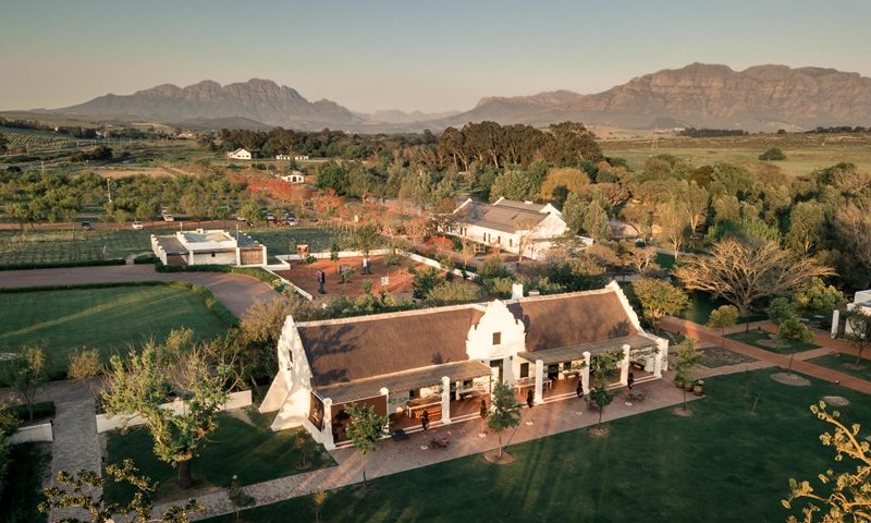 A winery of Spier in Stellenbosch, South Africa Photo: Zou Song/GT