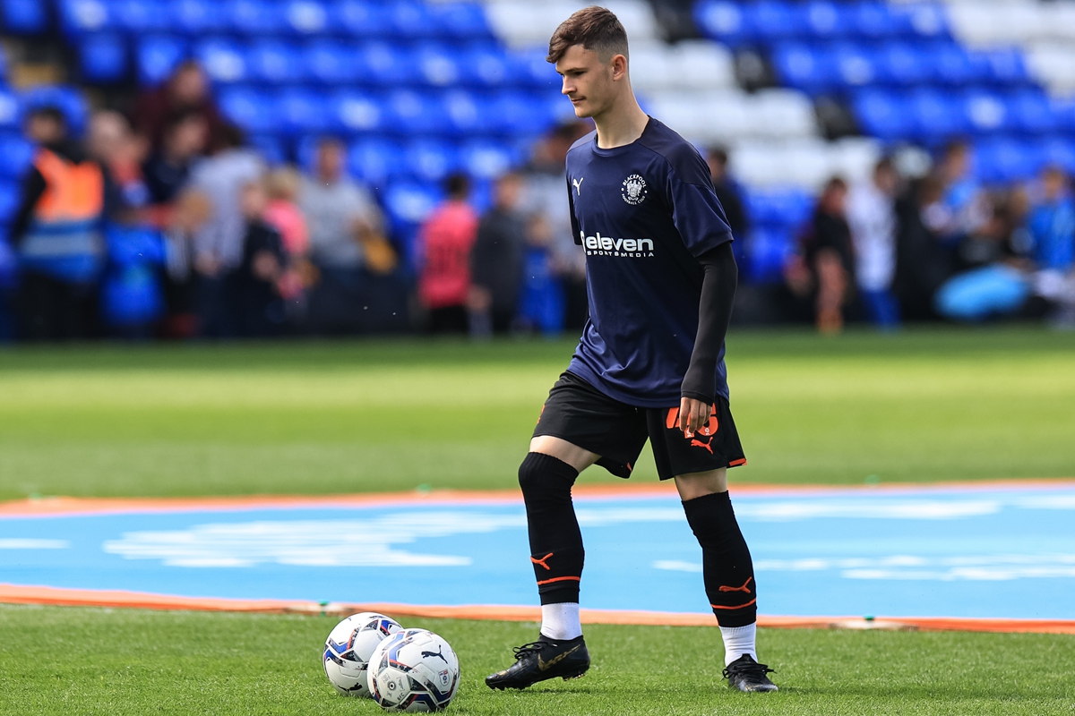 Jake Daniels of Blackpool Photo: IC