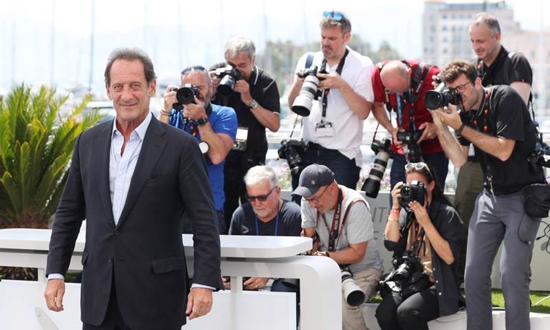French actor and President of the Jury of the 75th Cannes Film Festival Vincent Lindon poses during a photocall of the Jury of main competition at the 75th Cannes Film Festival in Cannes, southern France, on May 17, 2022.(Photo: Xinhua)