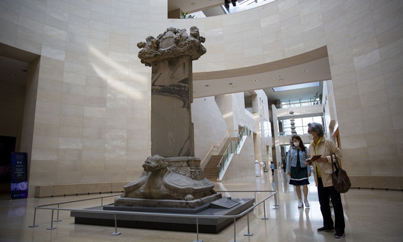 People visit the National Museum of Korea in Seoul, South Korea, on May 18, 2022.(Photo: Xinhua)