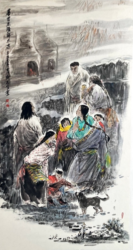 Fan Ji Yu Jiang Lang Mu Si，96 cm x 172 cm