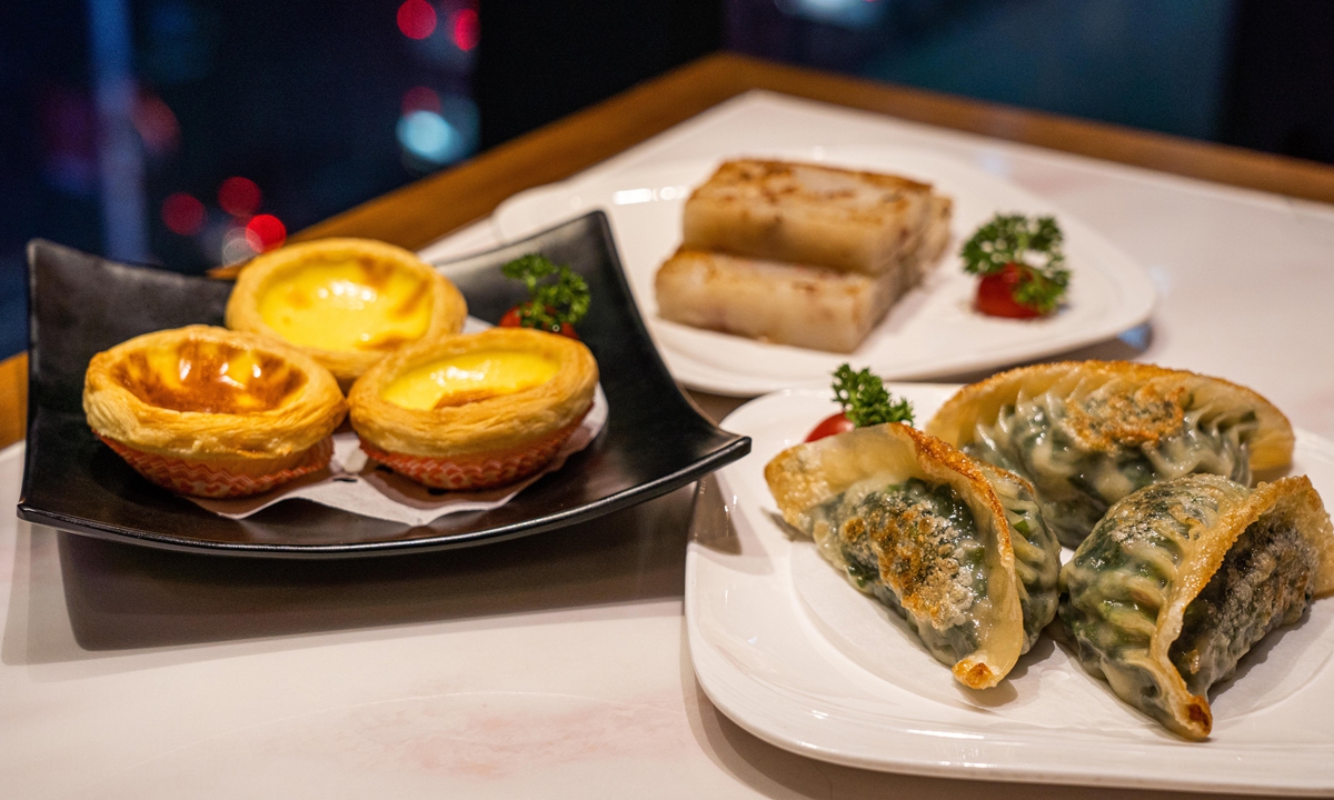 Delicious food from China's Macao Special Administrative Region. Photo: VCG