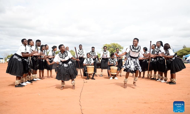 Dancers perform during Botswana's National Culture Day in Mochudi, Kgatleng District, Botswana, on May 21, 2022.Photo:Xinhua