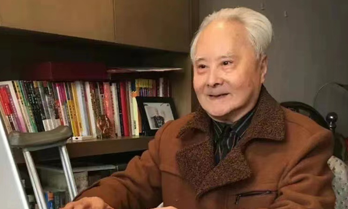 A photo of China's pioneering Russian-language literature translator and writer Wang Zhichong Photo:Sina Weibo 