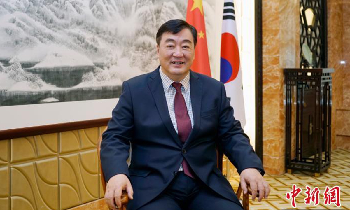 Chinese Ambassador to South Korea Xing Haiming. Photo:Chinanew.com