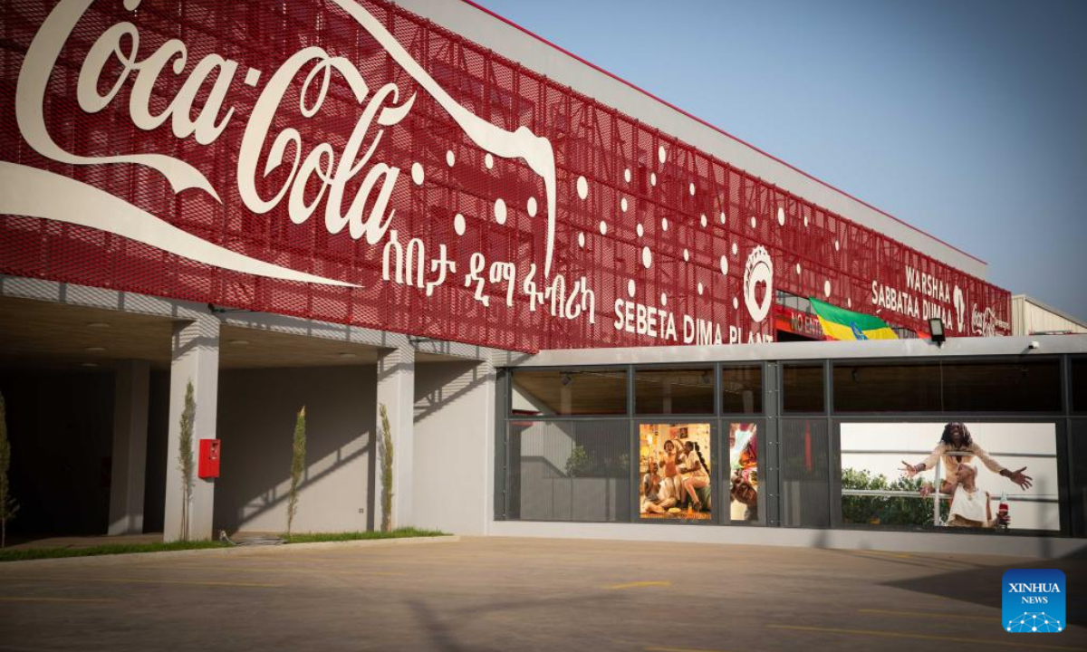 CocaCola inaugurates 100 mln USD bottling plant in Ethiopia Global Times