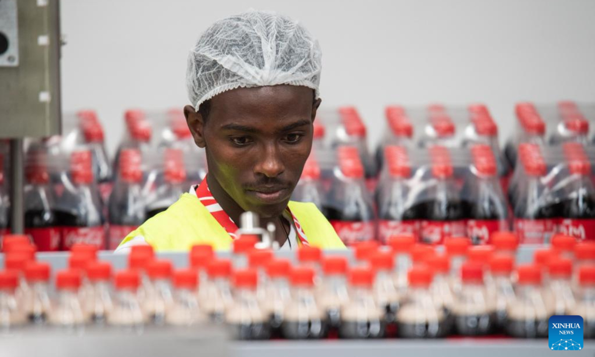 CocaCola inaugurates 100 mln USD bottling plant in Ethiopia Global Times