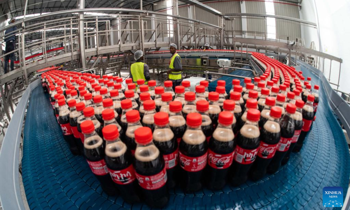 CocaCola inaugurates 100 mln USD bottling plant in Ethiopia Global Times
