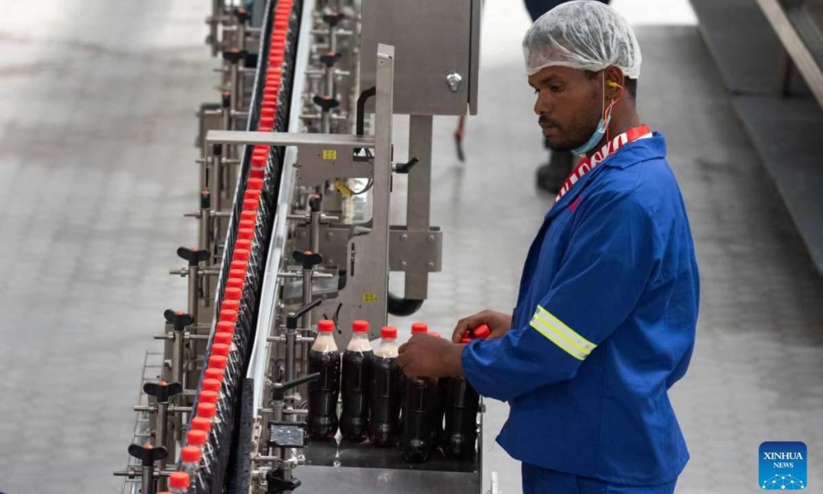 CocaCola inaugurates 100 mln USD bottling plant in Ethiopia Global Times