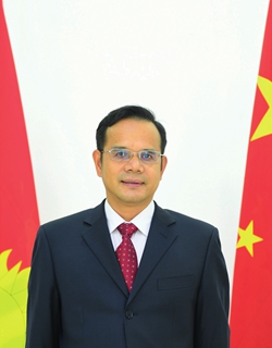Tang Songgen, Chinese Ambassador to Kiribati Photo: Courtesy of the Chinese Embassy to Kiribati