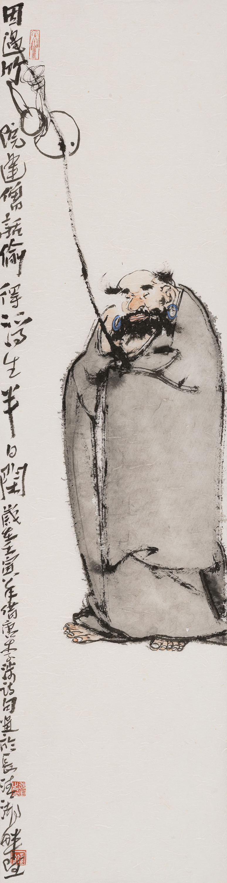 Yin Guo Zhu Yuan Feng Seng Hua, 141 cm × 34 cm, 2022