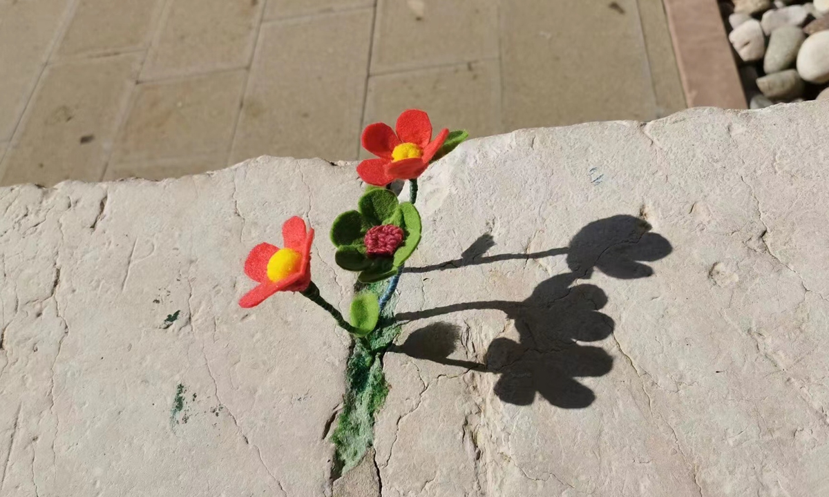 Three 'flowers'at Venice,Italy Photo:Courtesy of Luo 