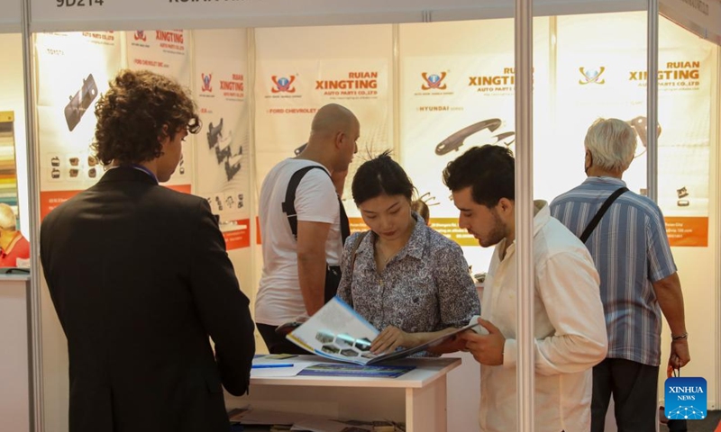 People visit the Chinese Products Fair at the Istanbul Expo Center in Istanbul, Turkey, on June 11, 2022.(Photo: Xinhua)