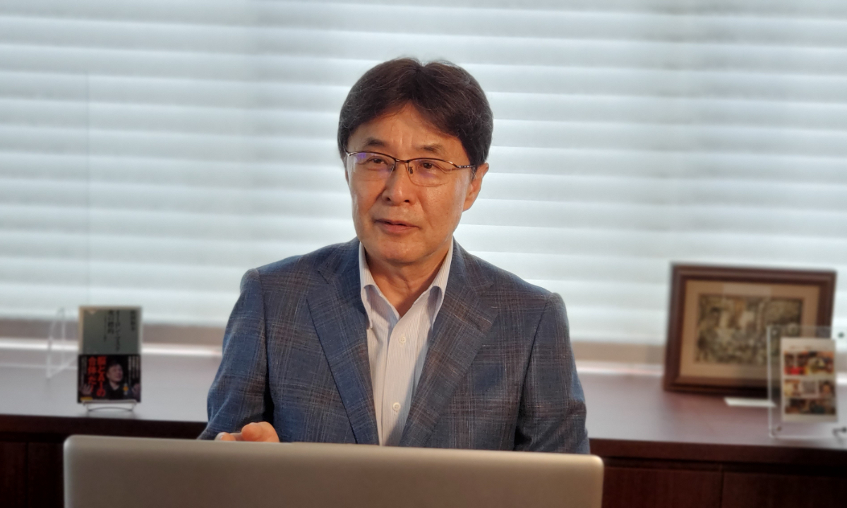 Kazuyuki Hamada, a former Japanese Parliamentary Vice Minister for Foreign Affairs. Photo provided by the interviewee.